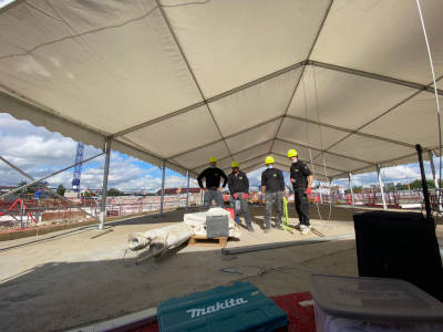 Barnum de protection Travaux Île-de-France