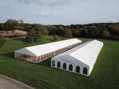 Grand barnum pour réception en Seine-et-Marne (77)